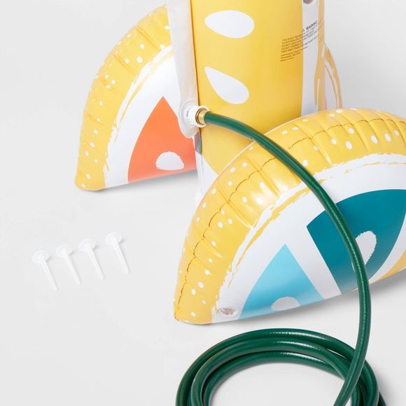 Sun Squad Inflatable Fruit Slice Sprinkler - Picture 4 of 5